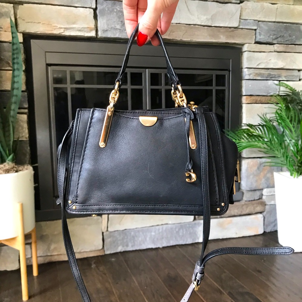 Coach Leather Dreamer 21 Mini Crossbody Satchel - Picture 3 of 16